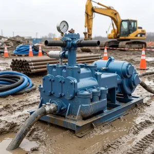 BW450 Triplex Mud Pump for Water Well Drilling Rig and Mining Grouting