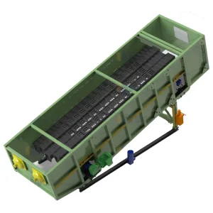 Ballistic Separator Which Sort Materials Depending on Their Specific Gravity