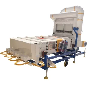 Barley Lentils Wheat Seed Cleaner and Grading Machine Industrial Grain Cleaning Equipment for Farm Use