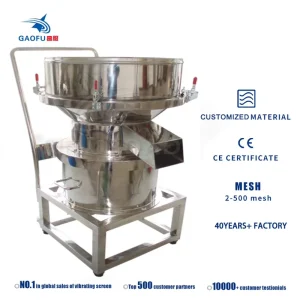 Batch Sieving Flour Sieve Separator Powder Sifter Impurity Removal Vibrating Screen Precision Filter Screening Machine