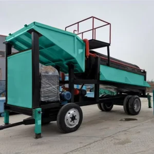 Beach Sand Extraction Alluvial Gold Washer Machine With Spiral Separator