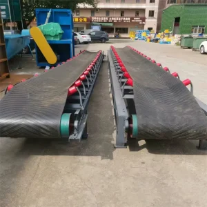 Belt Type Automatic Lifting Conveyor Industrial Mining Incline Belt Conveyor