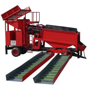 Big Capacity 100 150 200 Tons Per Hour Gold Washing Plant Machine for Vein Rock Gold Ore Washing