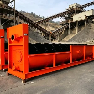 Big Capacity Gold Mining Machinery Sand Washing Separator Spiral Mining Classifier for Quartz Gold Ore Copper