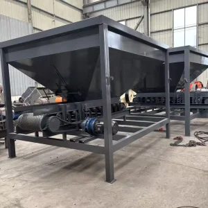 Big Hopper Belt Feeding System for Primary Crusher Heavy Duty Conveyor Feeder for Quarry and Construction Waste Plant