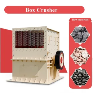 Big Mouth Square Wear Resistant Box Crusher Machine Mine Construction Large Infrastructure Stone Crushing Durable Motor Grinder