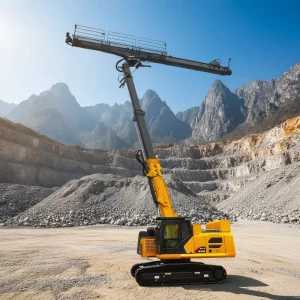 Blast Hole Drill Rig Crawler Mounted Cummins Engine Diesel Powered 152-178mm 30m for Quarry Mining
