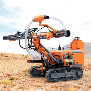 Blasthole Mine Drilling Rig DTH Rock Drill Machine Crawler Mounted Drill Rig Blasting