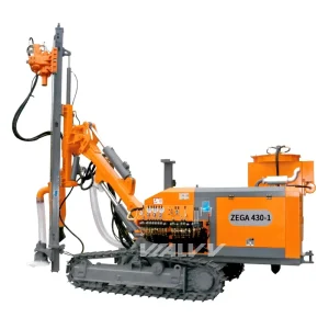Blasting Mine Drilling Rig 50m Hole Diameter 115-152 mm DTH Hammer 4 Inch Borehole Drilling Machine