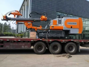 Blasting Mining Diesel Powered Drilling Rig Engine Integrated Compressor DTH Ground Drilling Equipment Mining Drilling