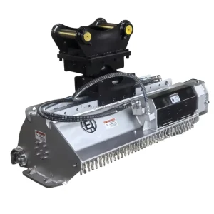 Brush and Grass Cutter Machine 1 Ton Mini Excavator Flail Mower 480kg