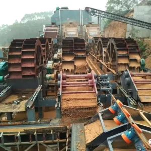 Bucket Wheel Sand Dewatering Washer, Big Capacity Gravel Sand Washing Machine, Wheel Sand Washing Machine