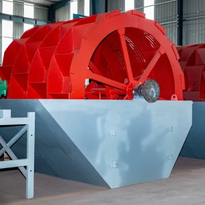 Bucket Wheel Sand Washer For Fine Sand And Particle Recovery Low Loss Sand Washing Machine
