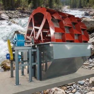 Bucket Wheel Sand Washing Machine Sea Sand Desalination Equipment Wheel Sand Washing Machine Three row Sand Washing Equipment