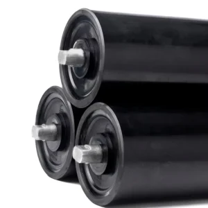 Bulk Material Conveying Non Metallic Idler High Efficiency Mining Conveyors Anti static Fire Resistant Durable