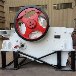 C100 High Efficiency Jaw Crusher 30-37t/h AC Motor Gear & Bearing Granite Basalt Hard Rock Crushing Machine