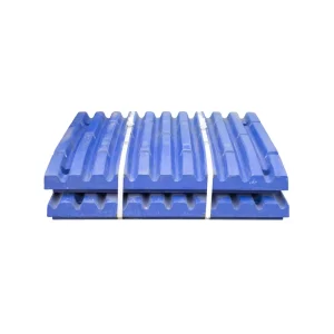 C100 High Mn Jaw Crusher Wear Parts Jaw Plate OEM