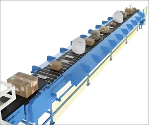 CE Certified High Efficiency Low Maintenance Automated Parcel Sorting Narrow Belt Sorter System for Warehouses