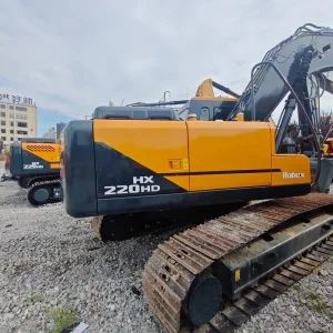 CE EPA Certificated 22ton Large Digger Hyundai HX220HD Secondhand Used Excavator with 1.20m³ Bucket Capacity
