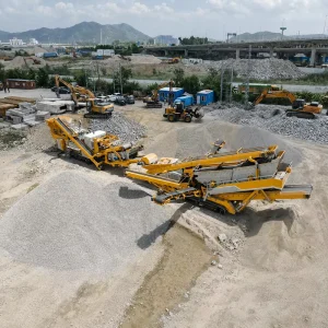 CE ISO Certified Crawler Mobile Screening Plant OEM Service for Aggregate Producers