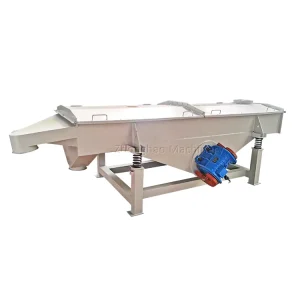 CE Linear Vibrating Screen Machine for Resin Plastic Pellets Salt Fertilizer Chemical Granule Screening