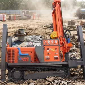 CE certified Crawler 300m Driller Automatic High torque Water Well Rig Open pit Mining Drill Equipment