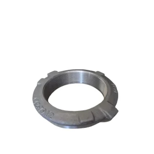 CH430 Cone Crusher Spare Parts Locking Nut with Torch Aggregate Mining Process