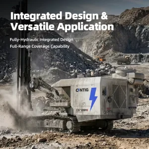 CINTIG All Terrain DTH Drill Machine Ideal for Mining Exploration Road Construction and Rock Anchoring Tasks
