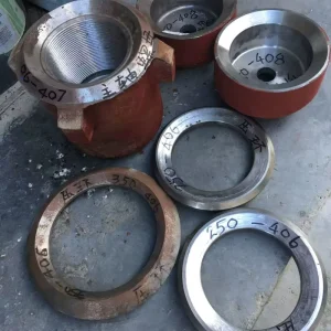 CONE HEAD SM SERIES CONE CRUSHER SPARES MANTLE MATCHING TORCH RING LOCKING NUTS MAIN SHAFT ASSEMBLY Carbon Steel Casting Wear