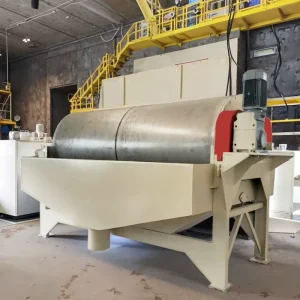 CTB 10 Automatic Rare Earth Magnet Steel Wet Magnetic Mineral Separator Heavy Duty Ore Beneficiation Motor Driven