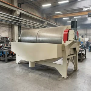 CTS 1036 Automatic Wet Magnetic Separator Ferrite Composite Rare Earth Magnet Steel Motor 77 150T h Capacity