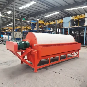 CTS 12 Magnetic Separator Deep Magnetic Field Large Working Gap High Capacity Iron Ore Separator Featuring 5.5 15kw Motor