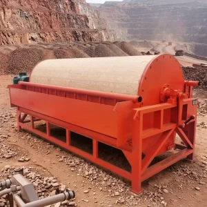 CTS-1245 High Magnetic Field Wet Magnetic Separator Rare Earth Permanent Magnet Steel Magnetite Mineral