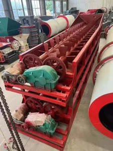 CXK1675 Double Shaft Log Washer Ore Gravel Washing Machine Gear Bearing for High Mud Stone River Pebble Mine Ore Desliming
