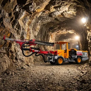 CYTJ 45 Mining Hydraulic Rock Drilling Trolley Non Coal Metal Mine Excavation Construction Small Tunnel Small Section