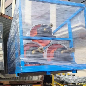 Carbon Steel Drive Pulley Conveyor Belt System with Ball Bearing 500kg Load Capacity for Mining Construction