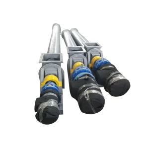 Carbon Steel Industrial Tubular Screw Conveyor High Efficiency Conveying Machine for Cement Fly Ash Mineral Powder Processing