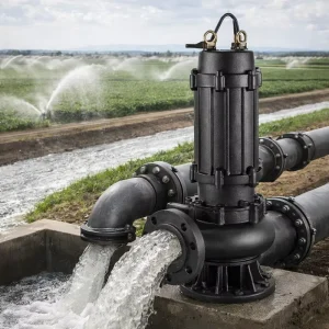 Cast Iron Centrifugal Sewage Pump Stainless Steel Impeller Multistage Design Fully Automatic Control for Agricultural Water