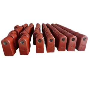Casting High Chromium Hammer Crusher Hammer Head for Mining Cement Plant Spare Parts