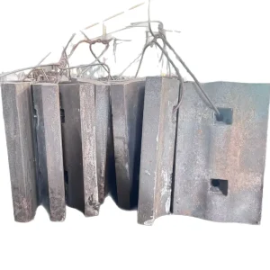 Castiron Wear Liner Plate for Stone Crusher Mining Wear Resistant Spare Parts