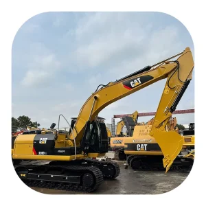 Caterpillar 320D2L Second Hand Crawler Excavator Pre Owned Heavy Machinery Engine Gearbox 102kW Power for Quarry