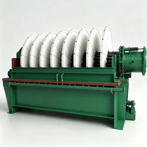 Ceramic Disc Vacuum Filter Machine for Iron Ore Beneficiation Plant Automatic Mineral Slurry Dewatering Equipment