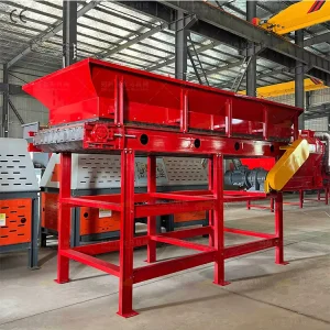 Chain Plate Feeder Used for Conveying Large Amounts of Bulk Materials and Single Heavy Objects