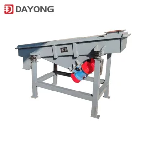 China High Efficiency 4 Tph Linear Vibrating Screen for Plastic Pellets
