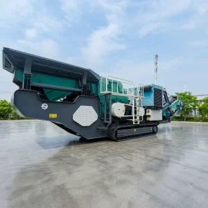 China Low Price Crawler Mobile PF1315 Impact Crusher Plant for Aggregate Marble Crushing