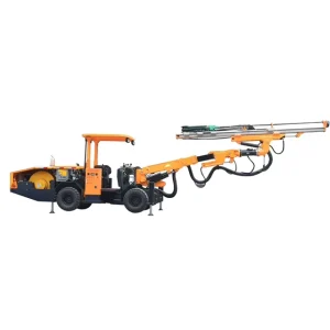 China New Hydraulic Underground Tunnel Mining Jumbo Drilling Rig