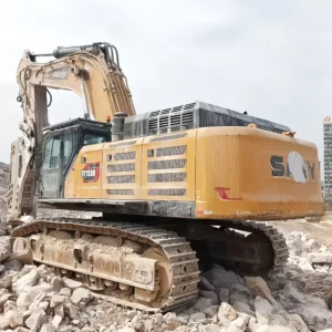 China Super Large Mining Excavator SANY 750H Heavy Digger Excavator 75Ton Used Excavators with Breaking Hammer