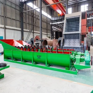 China Supply High Quality Spiral Classifier Mining Gold Ore Processing Machinery Mineral Spiral Separator Machine for Sale