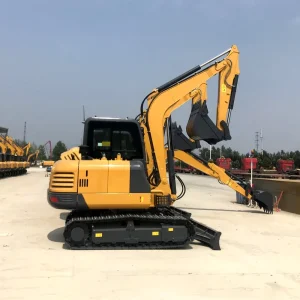 China made Hydraulic 6 Ton Crawler Excavator XE60Gpro Digger with Low Fuel Consumption