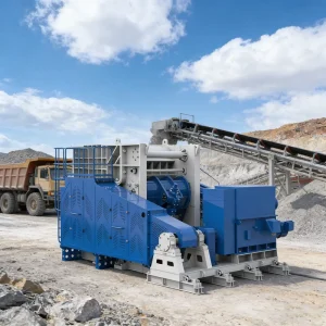 Circular Crusher High Capacity Primary Crushing of Hard Rock in Large Open Pit Mines with Low Feed Rates to Reduce Costs